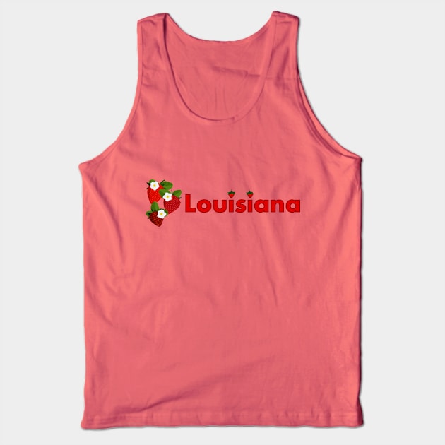 Louisiana state fruit Tank Top by Obstinate and Literate